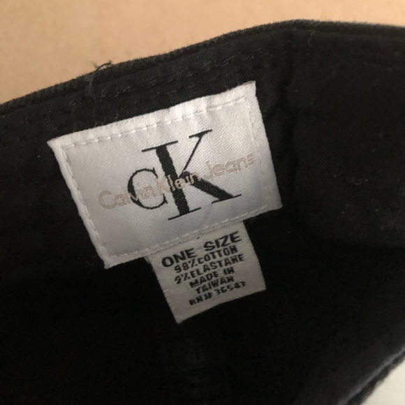 Vintage CK Calvin Klien Jeans ball cap hat unisex - Picture 5 of 6